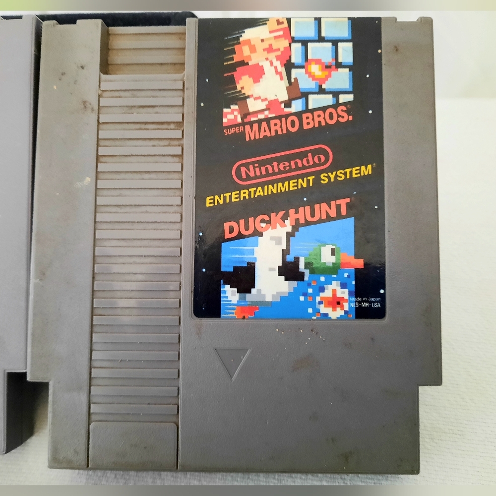 Nintendo Game 1985 Super Mario Brothers Duck Hunt Hunting Vintage